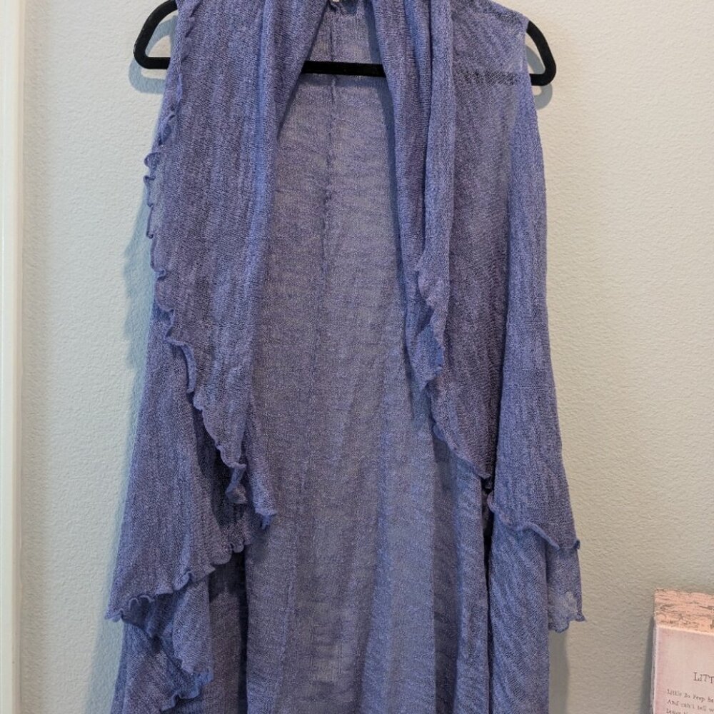 OC Sleeveless Sweater Purple - One Size